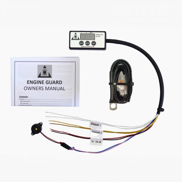 Contents of Engine Guard EGO1-1 Single Temperature Sensor Kit