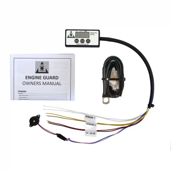Contents of Engine Guard EGO1-1 Single Temperature Sensor Kit