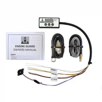Contents of Engine Guard EGO1-6 Single Temperature Sensor and Screw in temperature sensor kit